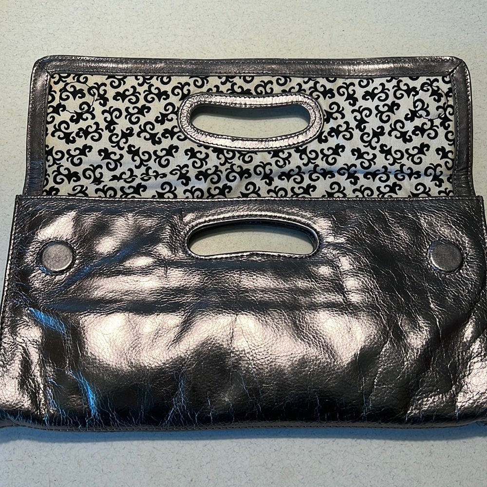 Hobo Clutch Silver